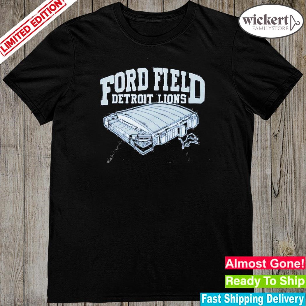 Official detroit Lions Ford Field Shirt