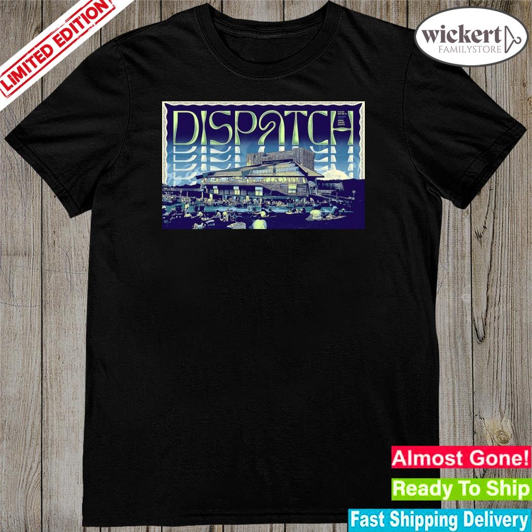 Official dispatch summer stop wolf trap va 2023 poster shirt