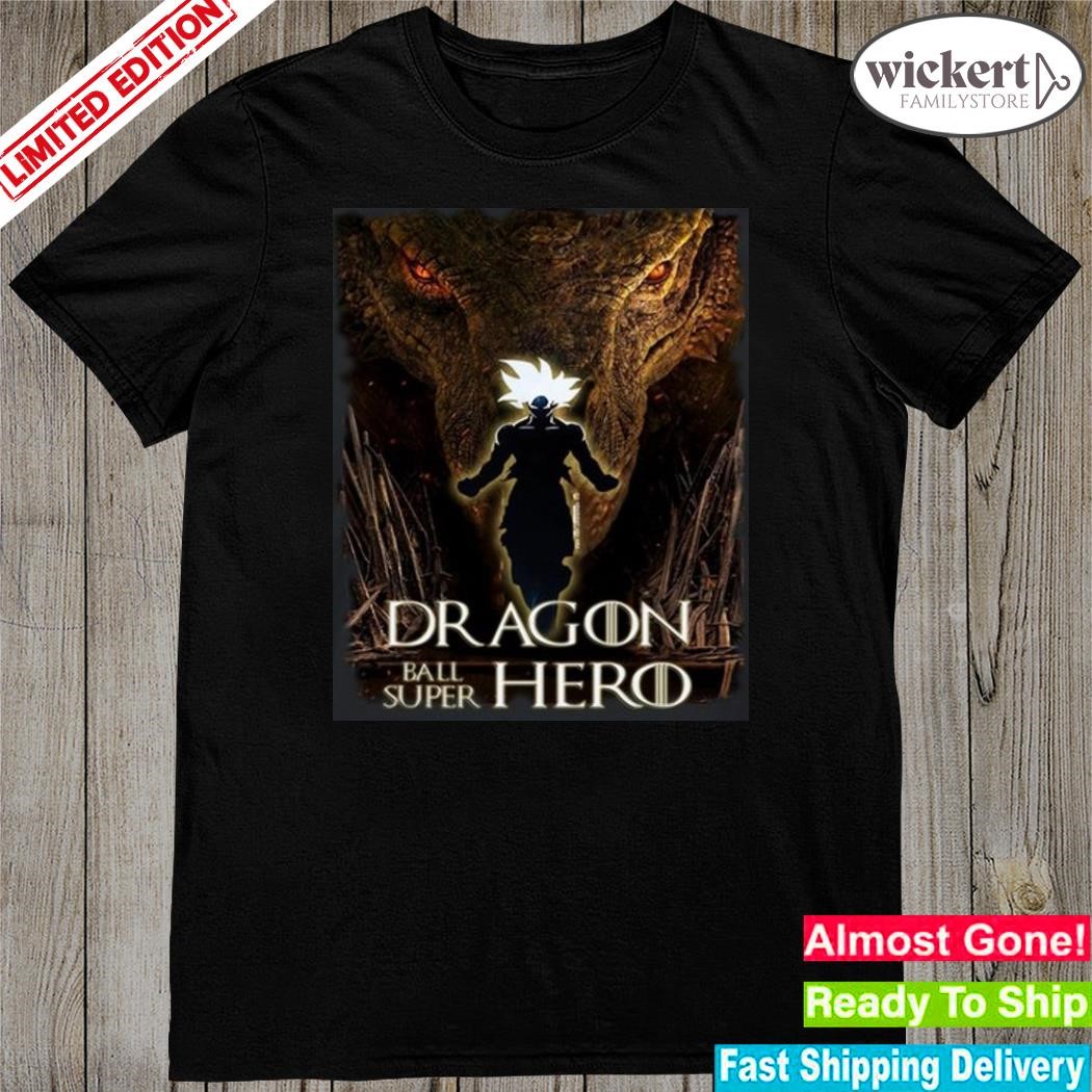 Official dragon ball super hero – house of the dragon 2 shirt