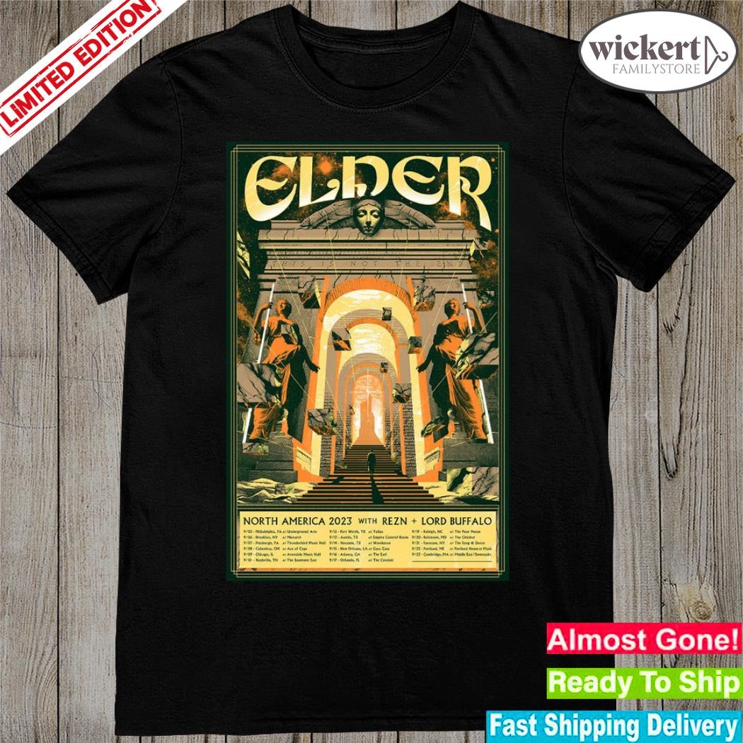 Official elder band north America tour shirt