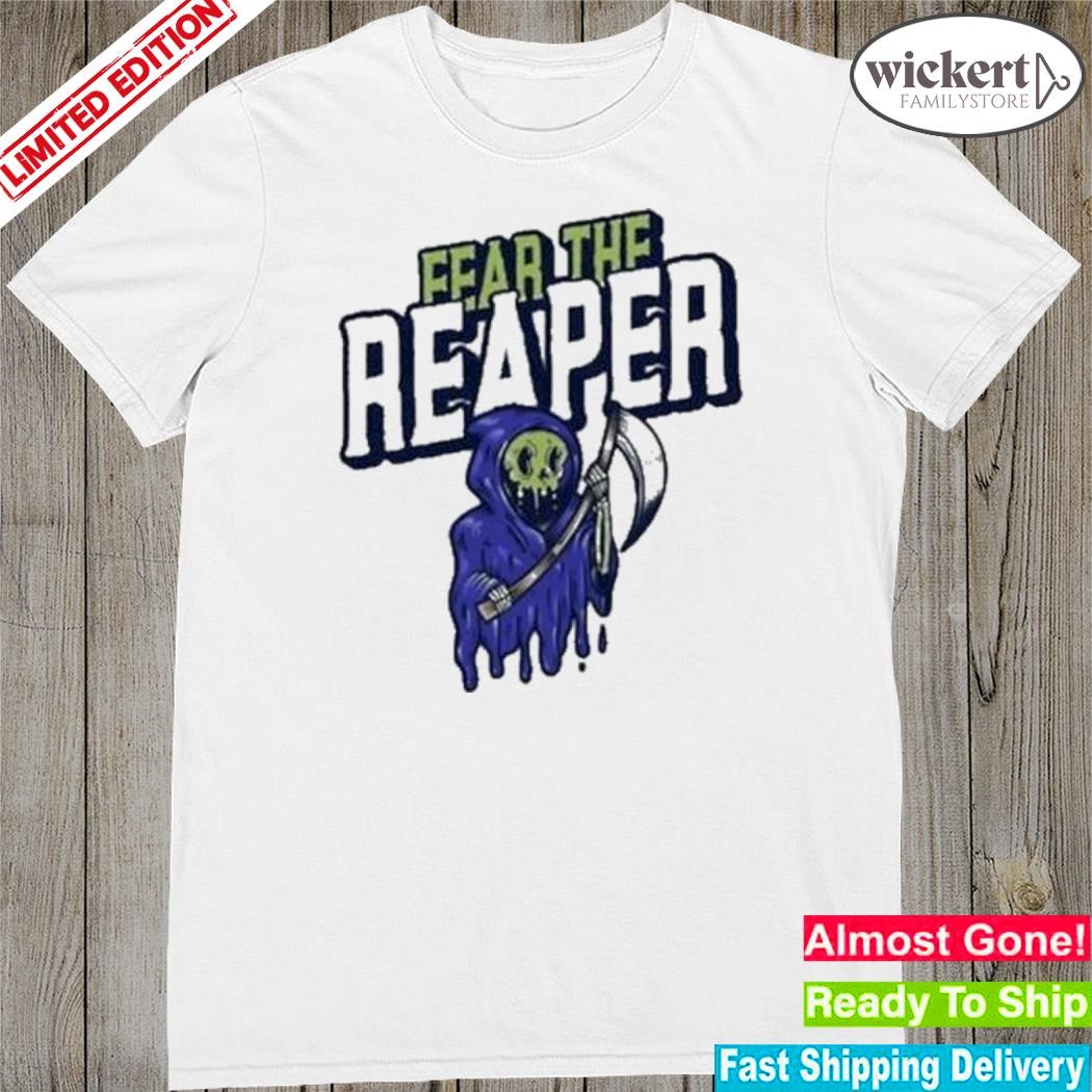 Official fear the reaper horror halloween design essential shirt