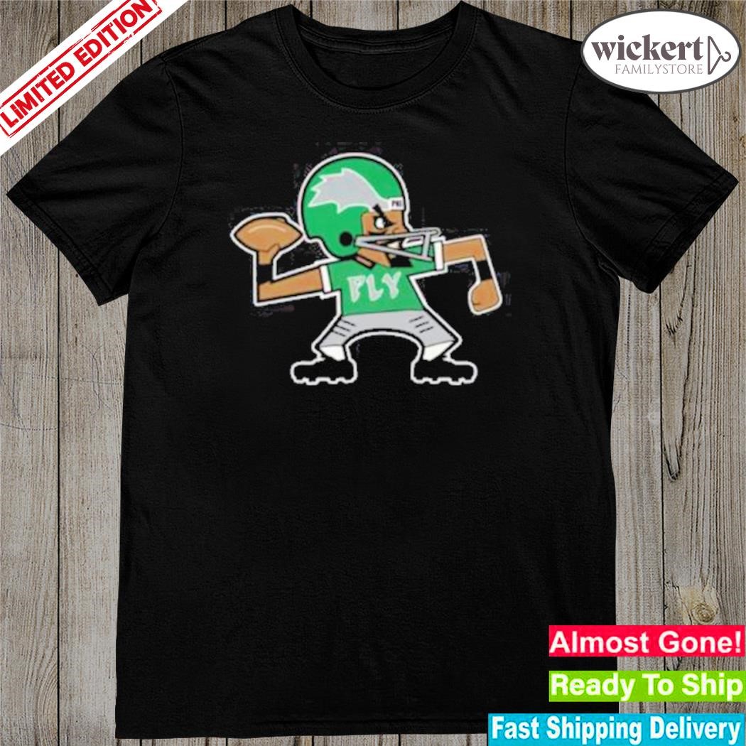 Official fight iggles fight! score a touchdown 1-2-3 shirt