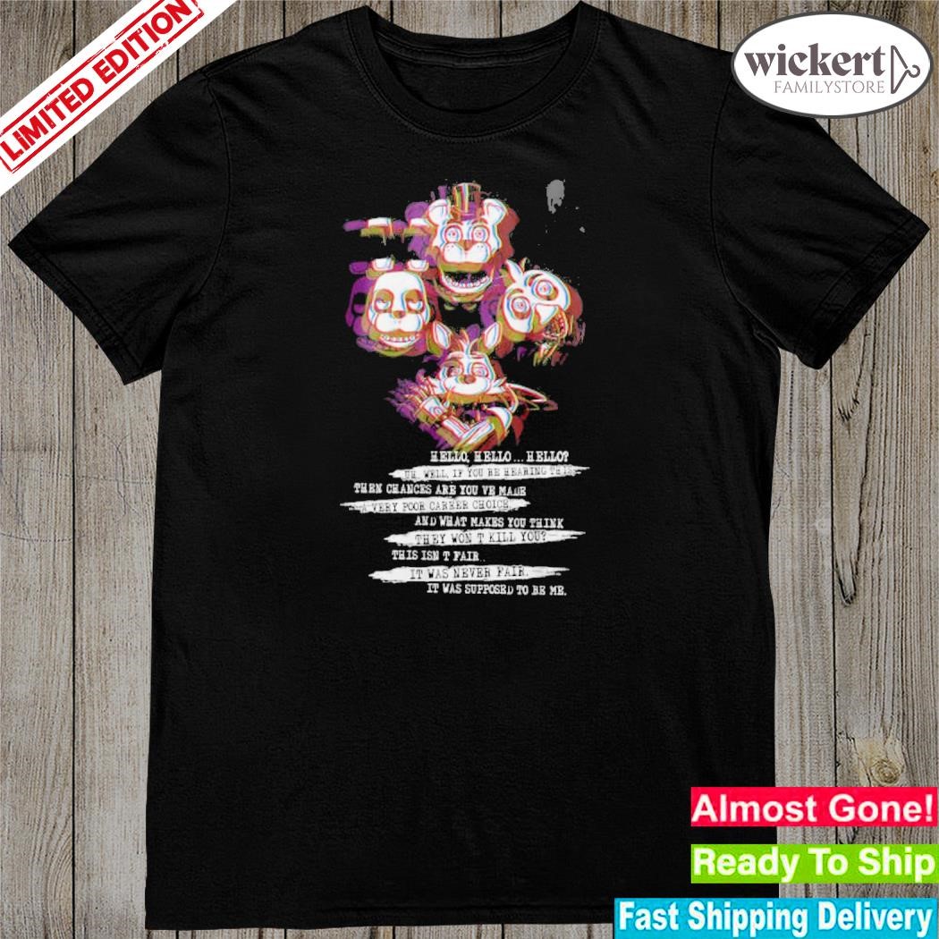 Official five Nights At Freddy’s Unisex T-Shirt