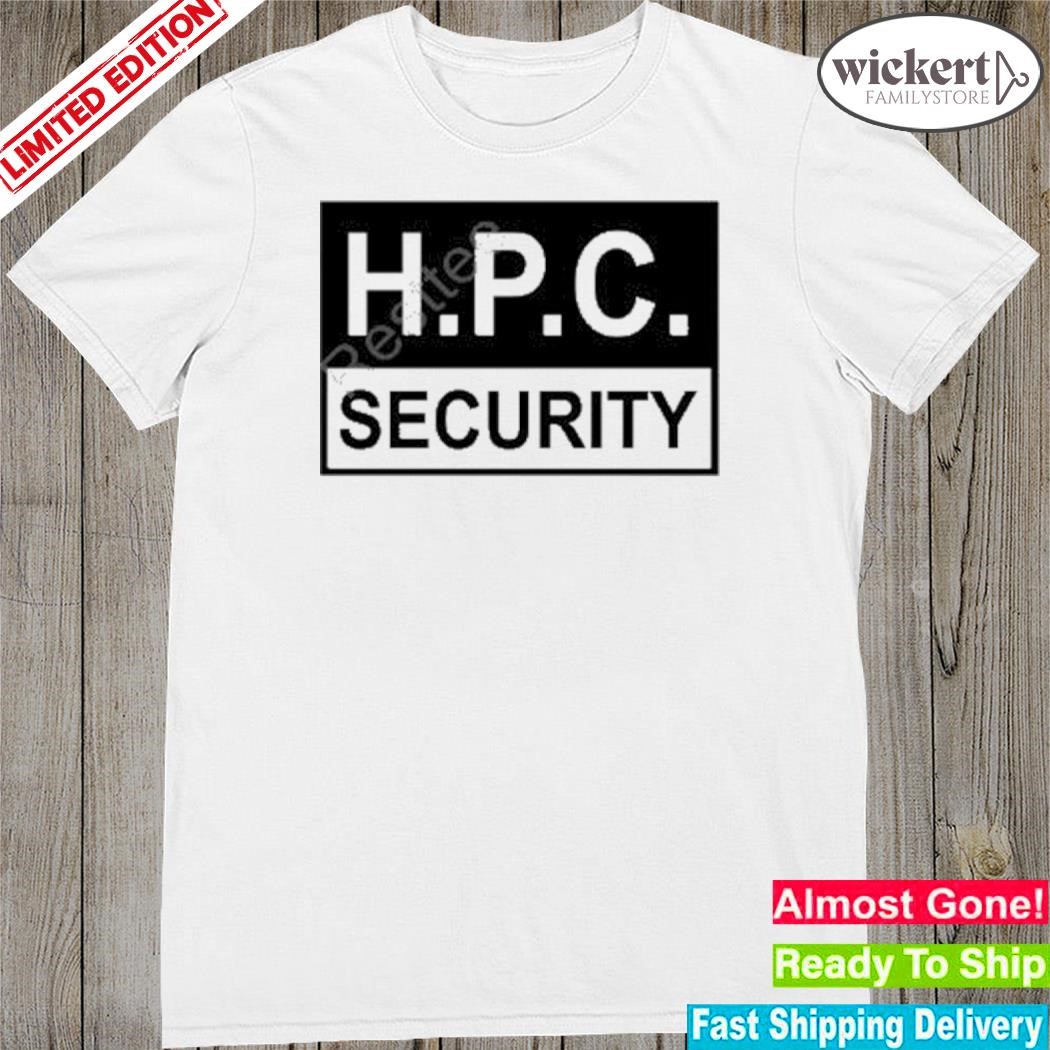Official h.p.c security shirt
