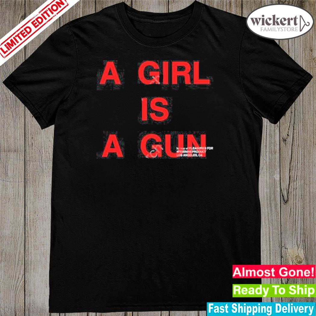 Official halo Hasselt Merch A Girl Is A Gun Shirt