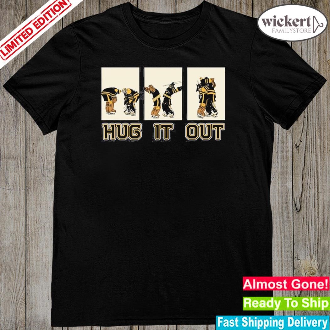 Official hug it out Boston Bruins shirt