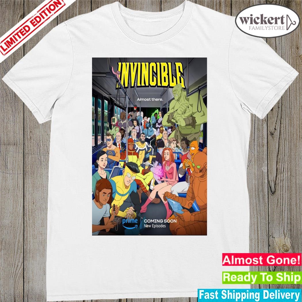 Official invincible season 2 poster shirt