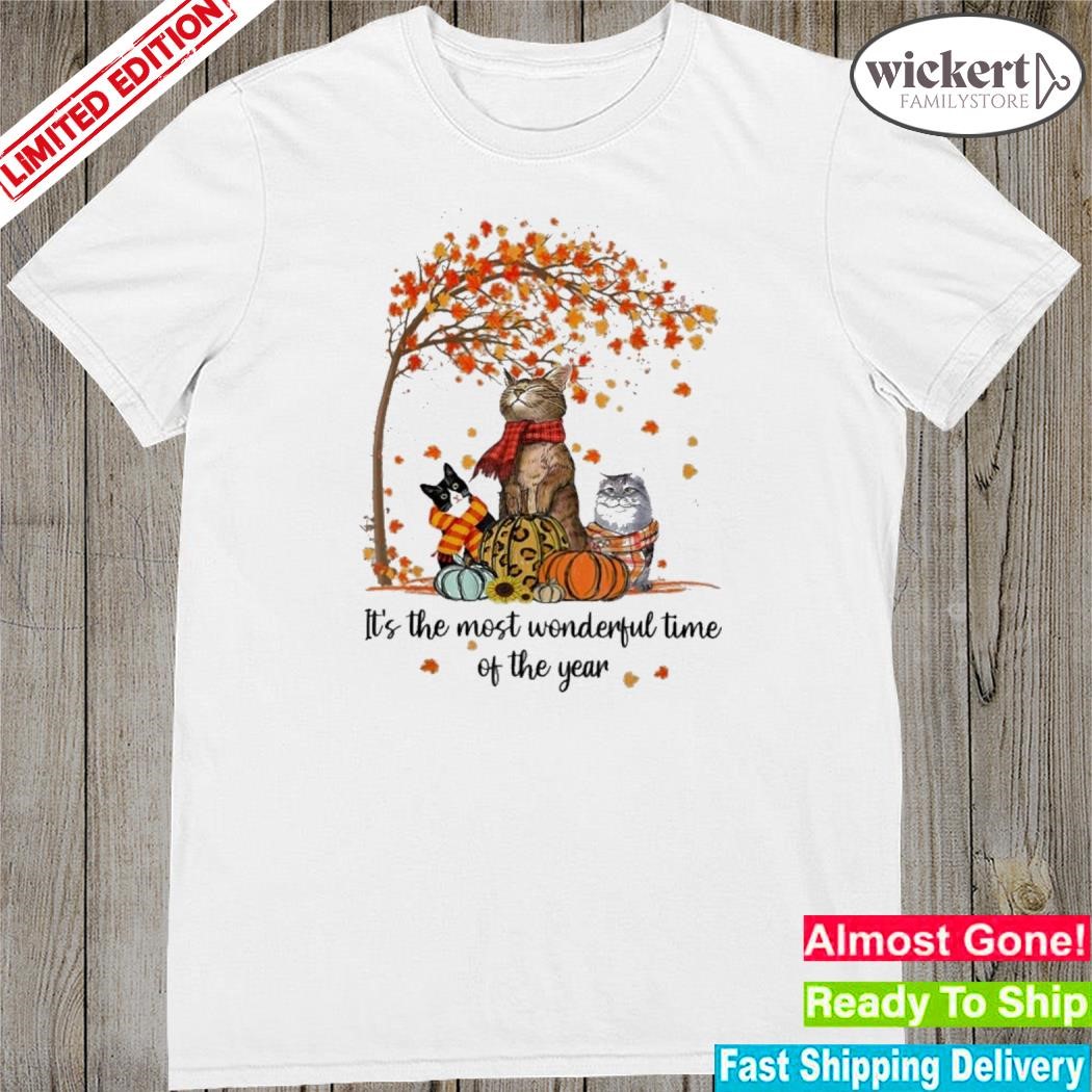 Official it's the most wonderful time of the year shirt