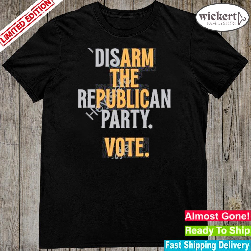 Official john pavlovitz disarm the republican party vote shirt