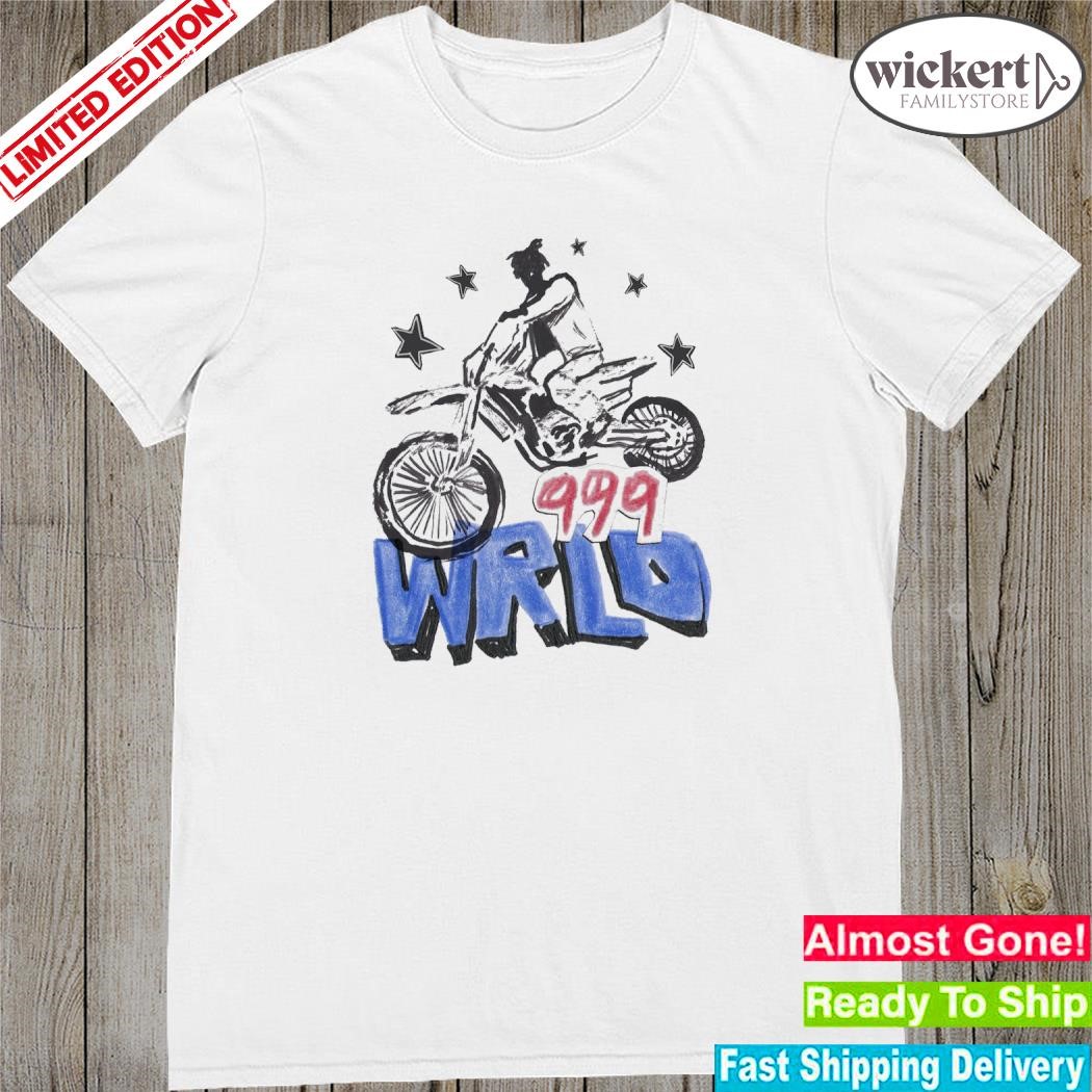 Official juice Wrld Clothing 999 Wrld Stars And Stripes Shirt