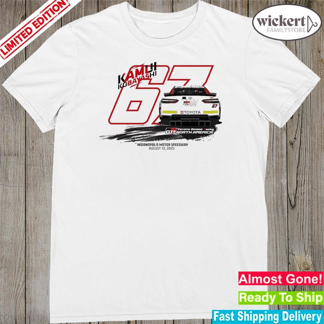 Official kamui Kobayashi 67 Indianapolis Motor Speedway August 13 2023 Shirt