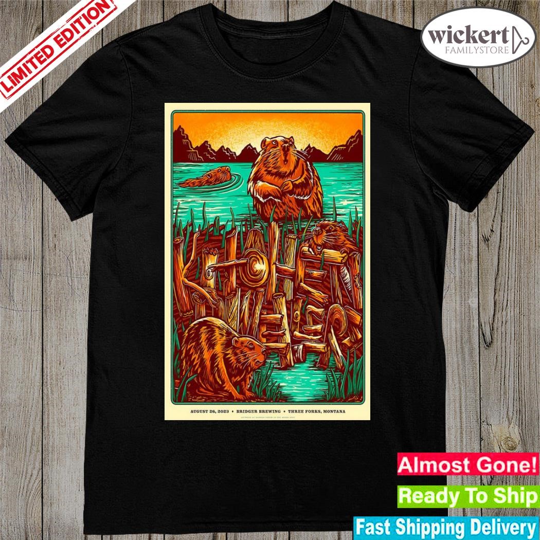 Official kitchen dwellers three forks mt 08 26 2023 poster shirt