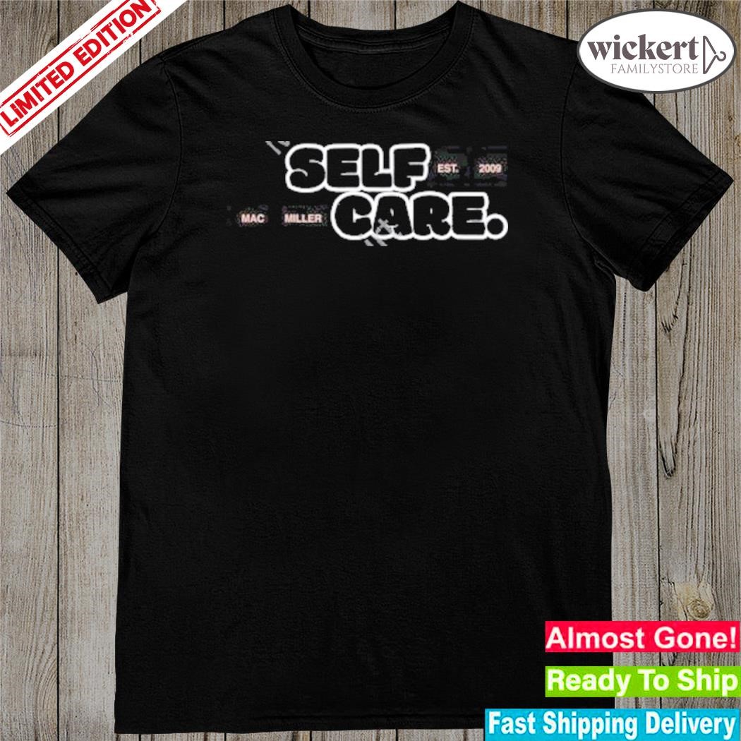 Official mac Miller Merch Self Care Bubble Shirt