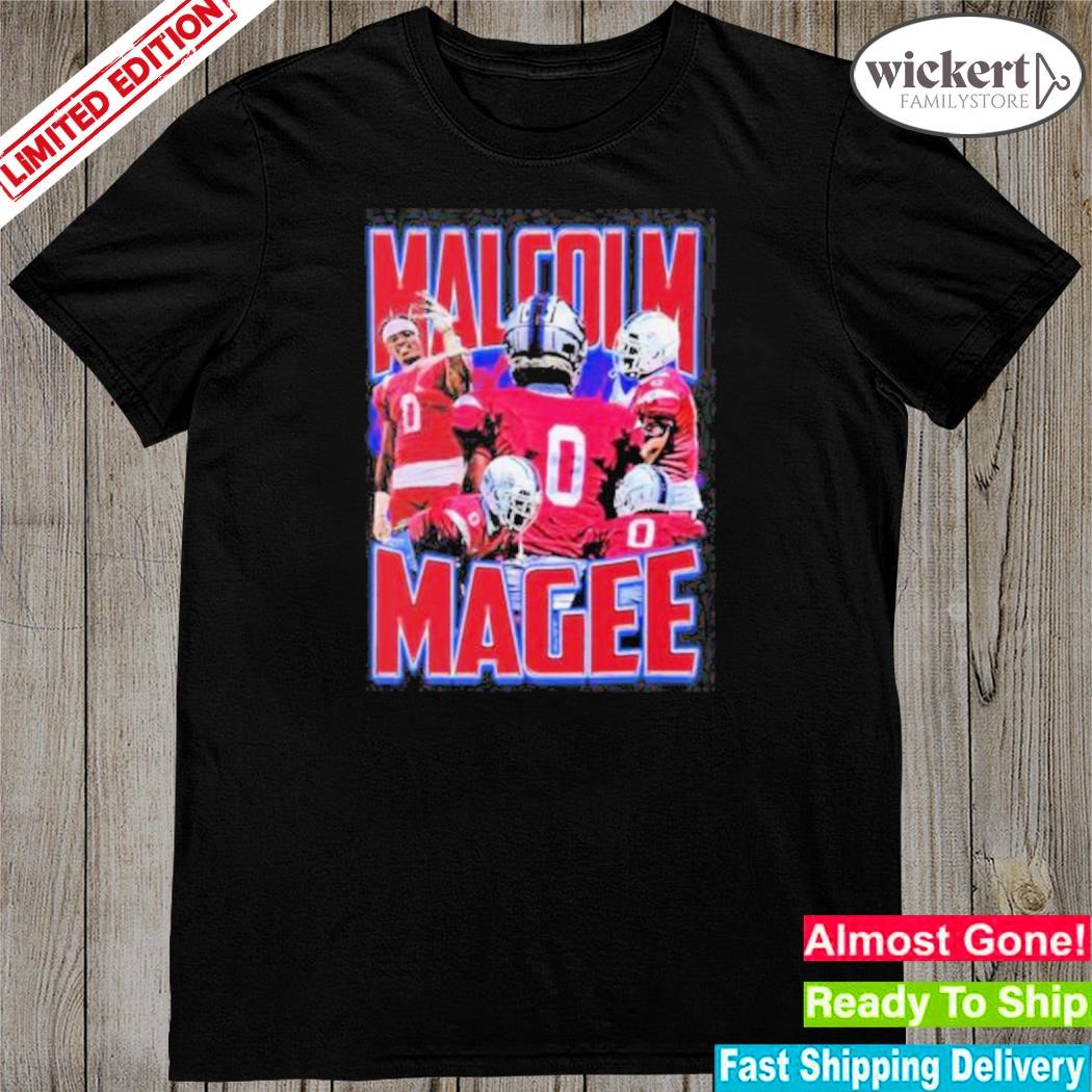 Official malcom magee graphic shirt