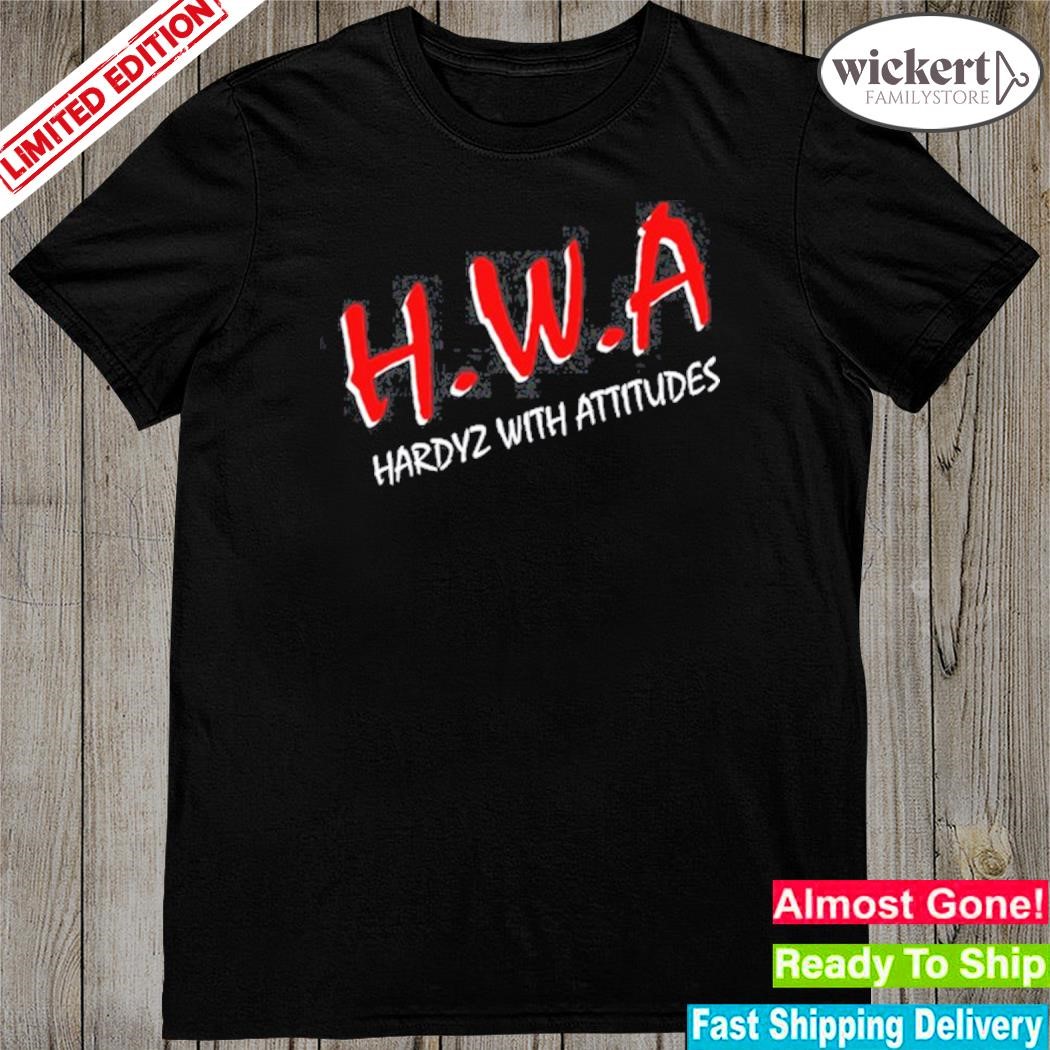 Official matt Hardy Wearing Hwa Hardyz With Attitudes Shirt