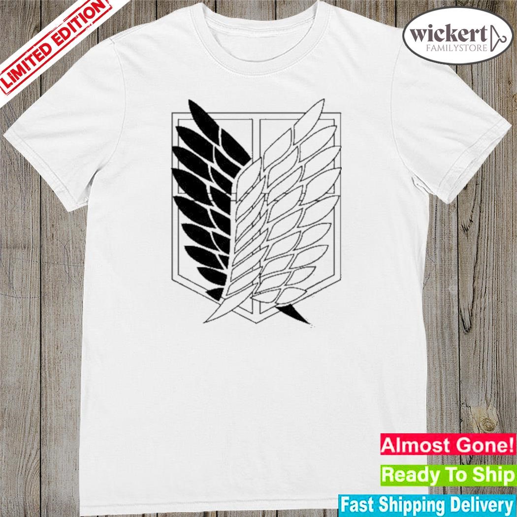 Official melonie Mac Attack On Titan Recon Corps Logo Shirt