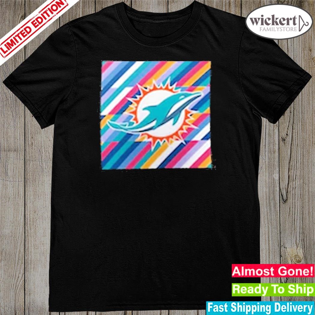 Official miami Dolphins Nike 2023 Nfl Crucial Catch Sideline T-Shirt