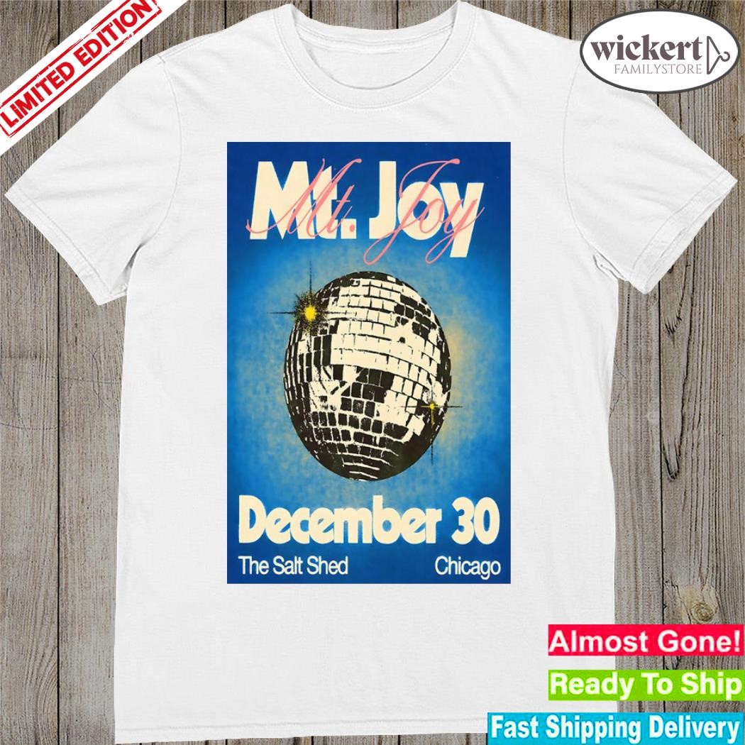 Official mt. joy live december 30 2023 chicago poster shirt