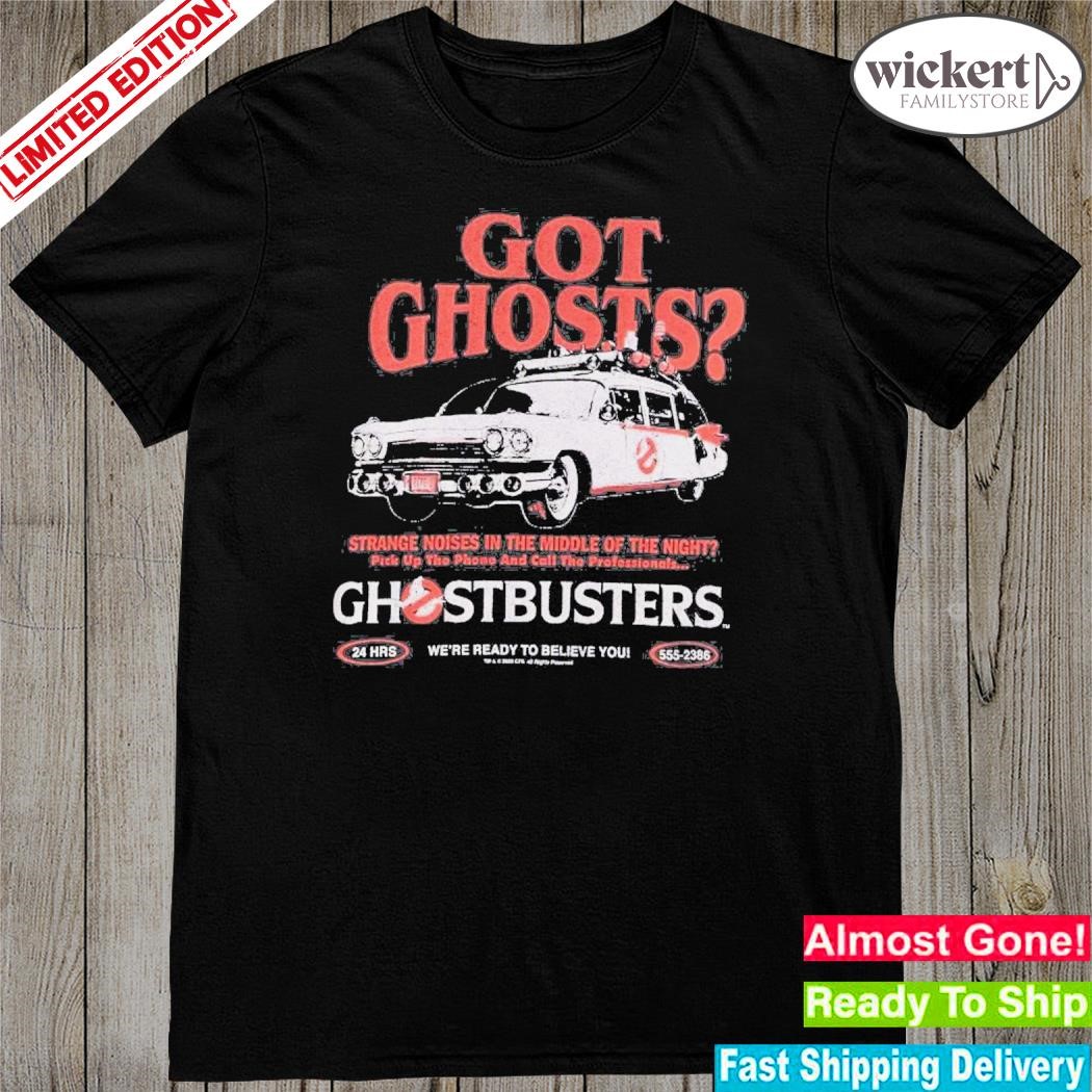 Official new Ghostbusters 2023 T-Shirt