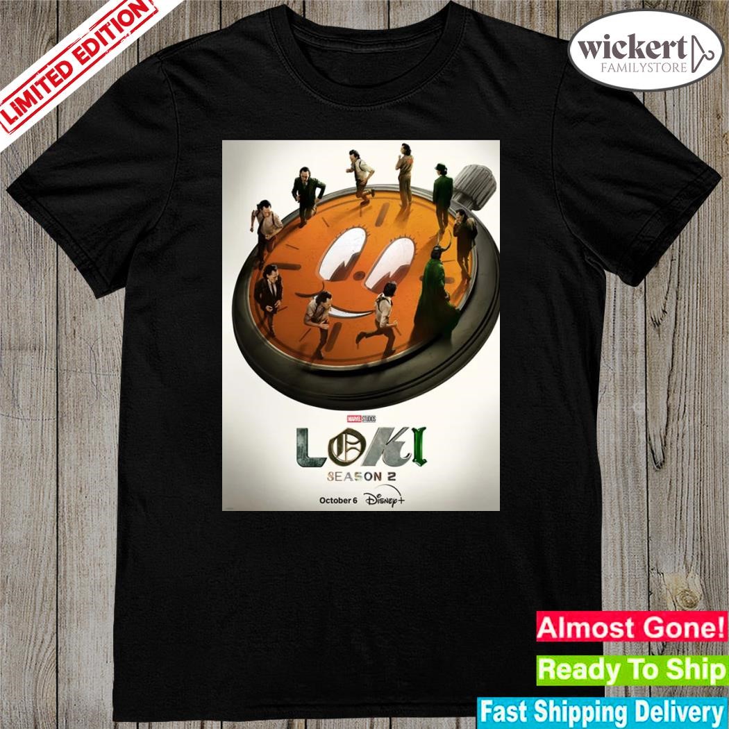 Official new disney series lokI season 2 poster shirt