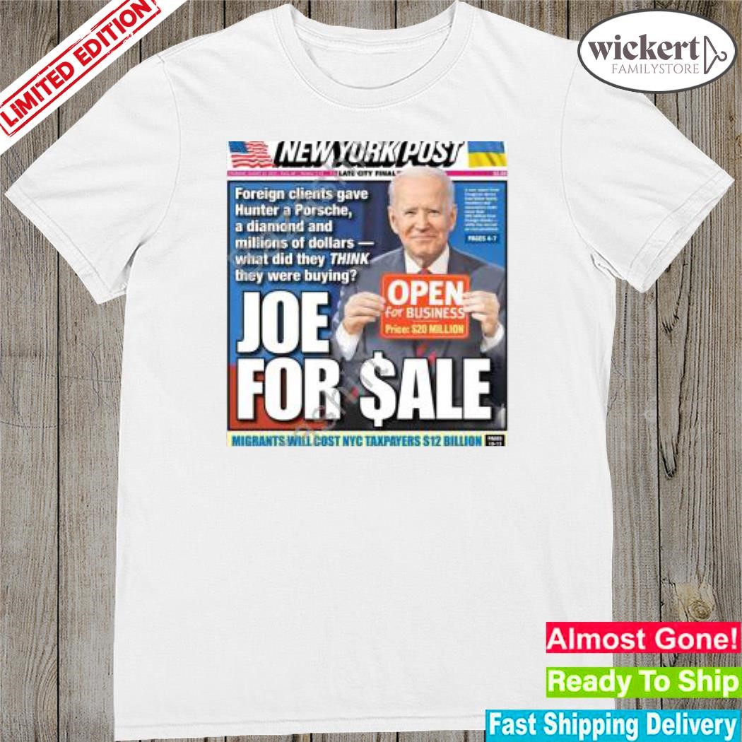 Official new york post Joe for sale shirt