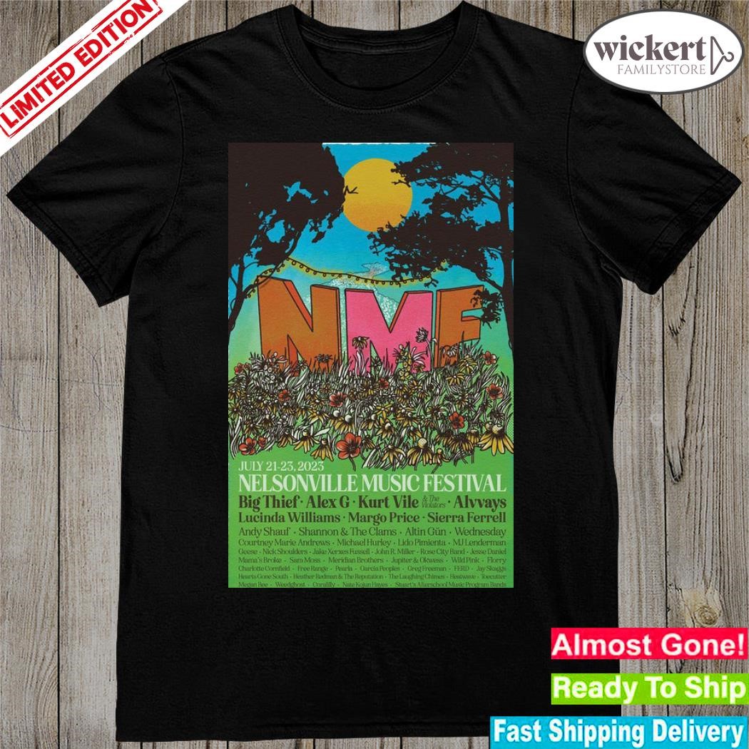 Official nmf july 21-23 2023 poster shirt