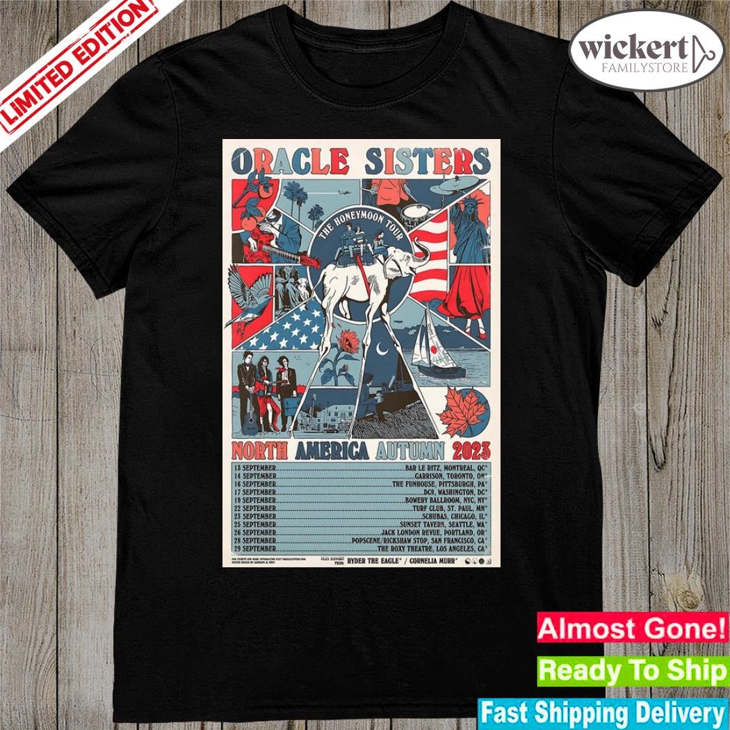 Official oracle Sisters 2023 North America Autumn Poster shirt