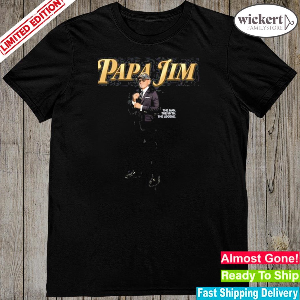 Official papa Jim The Man The Myth The Legend T-Shirt