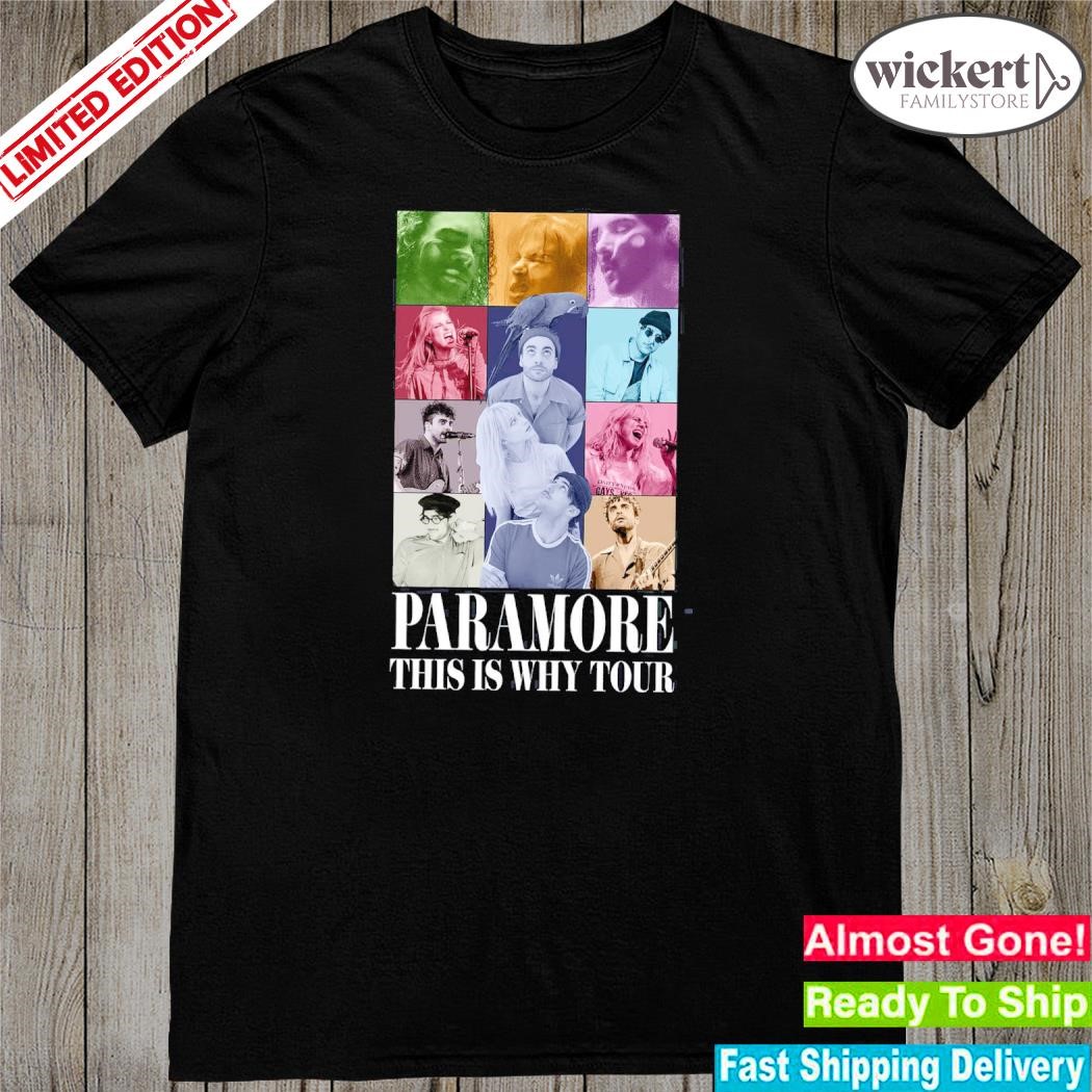 Official paramore This is Why Tour 2023 Shirt