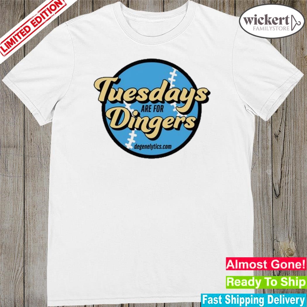 Official parlaybae Wearing Tuesdays Are For Dingers Shirt