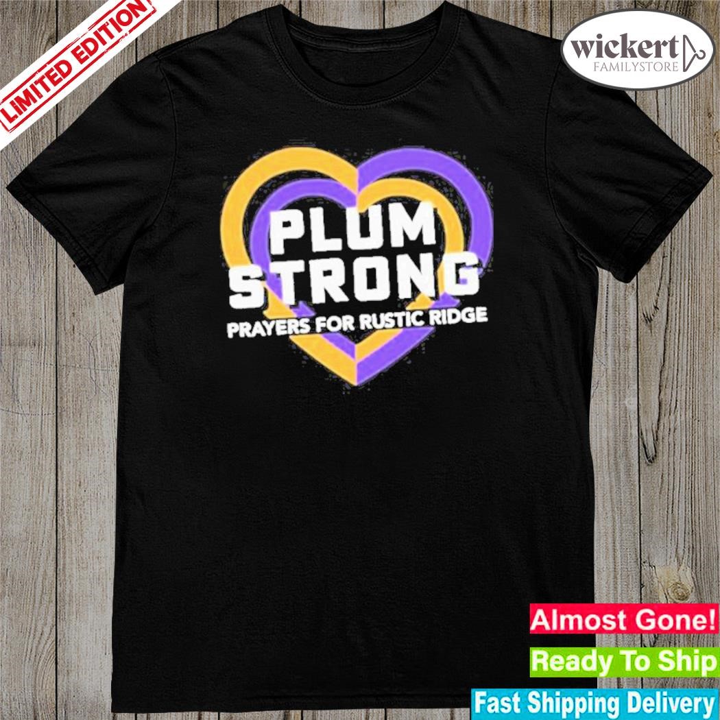 Official plum strong players for rustic ridge shirt