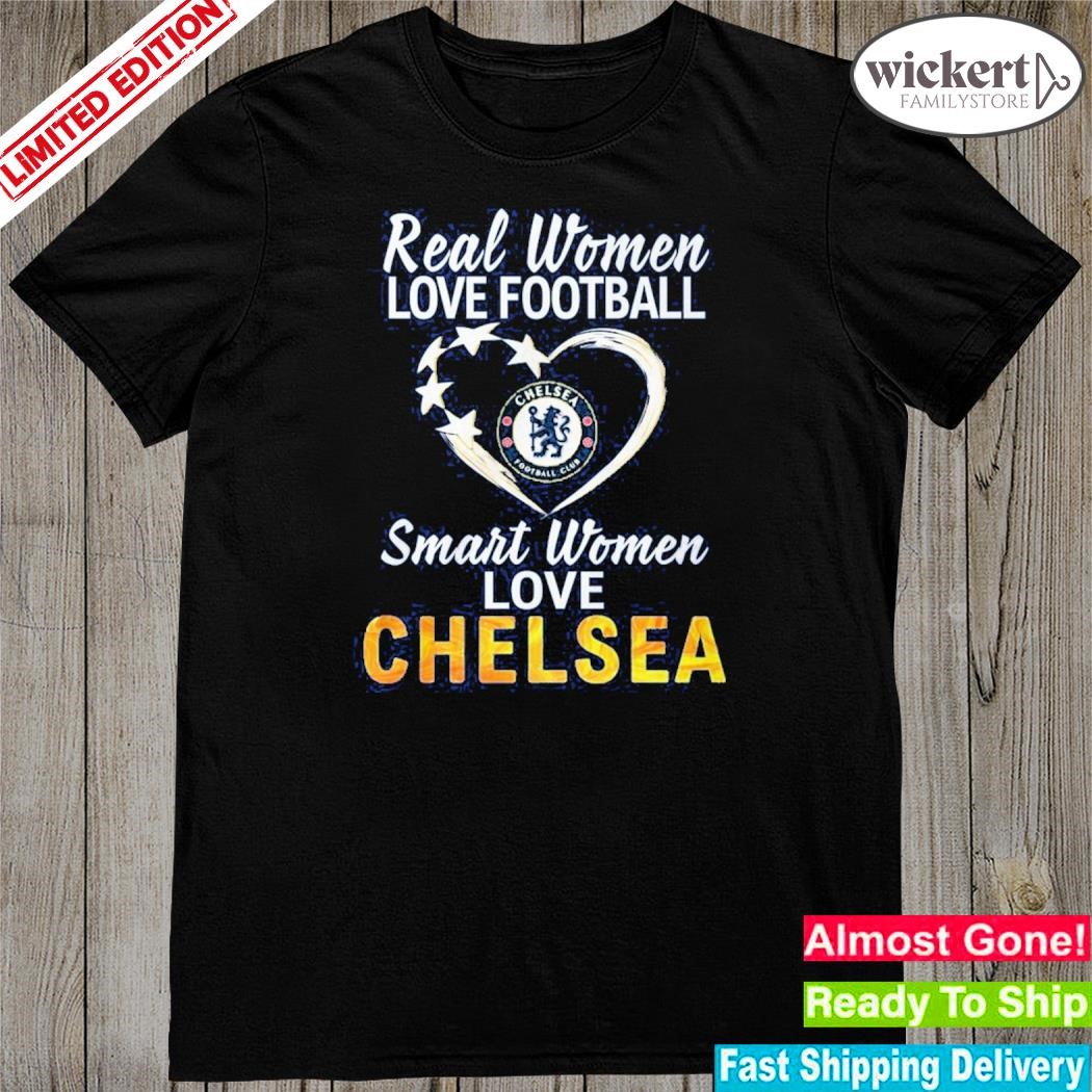 Official real women love Football smart women love chelsea shirt
