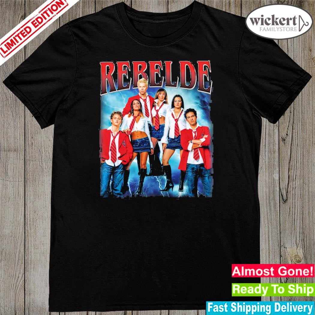 Official rebelde Tour 2023 Shirt, RBD Logo Shirt,