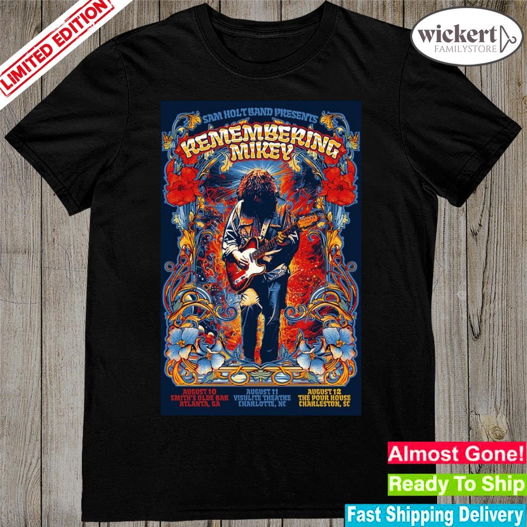 Official remembering mikey 3 shows in august poster shirt