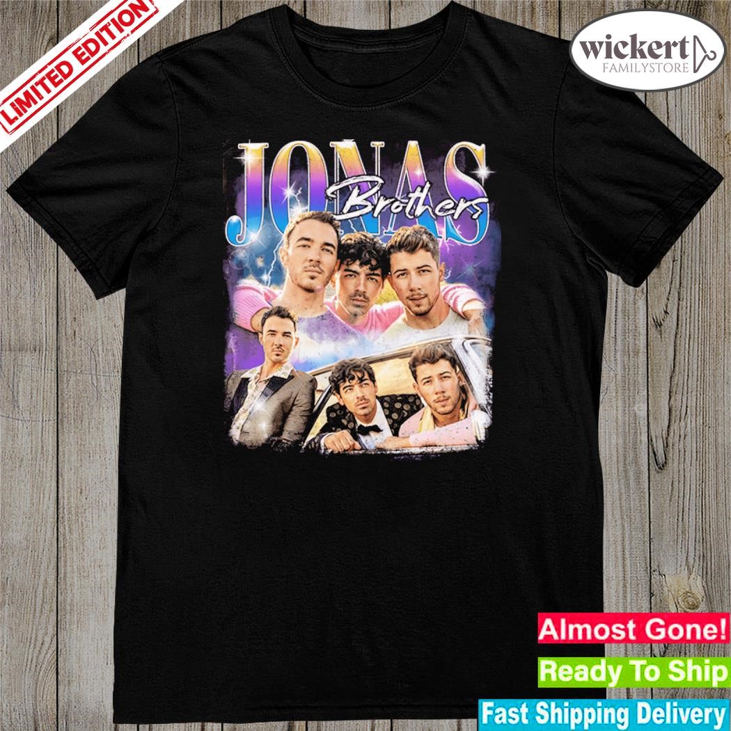 Official retro 90s Jonas Brothers Band T Shirt