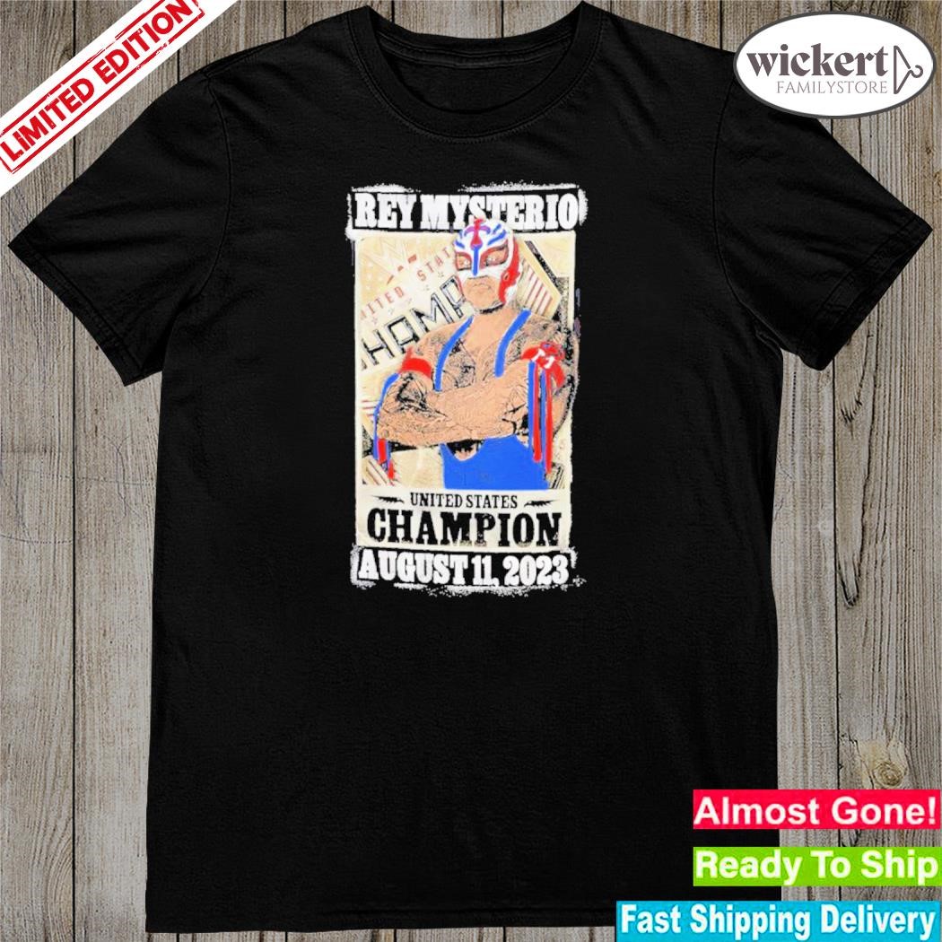 Official rey Mysterio United States Championship T-Shirt