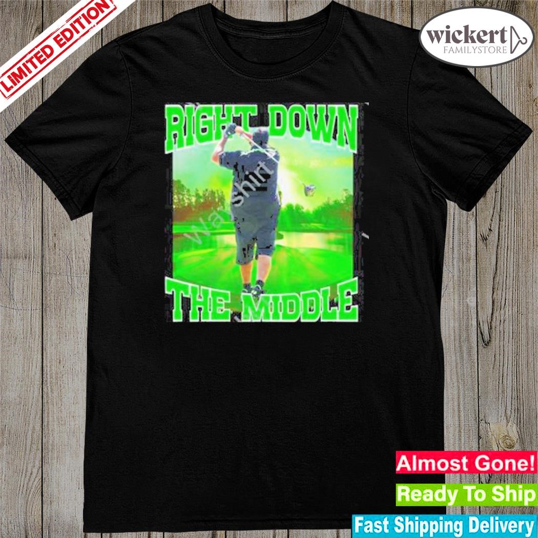 Official right down the middle dj khaled 2023 shirt