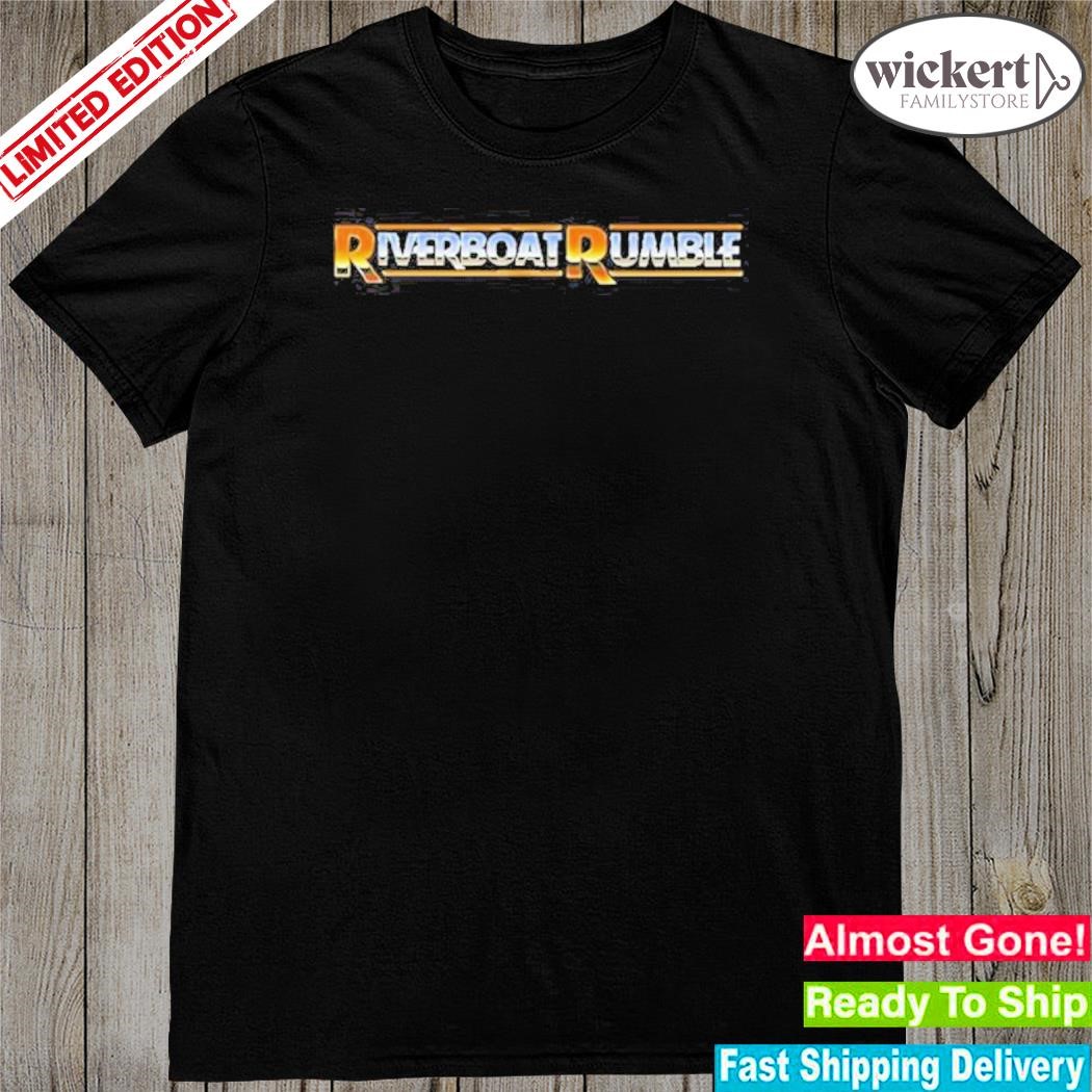 Official riverboat rumble shirt