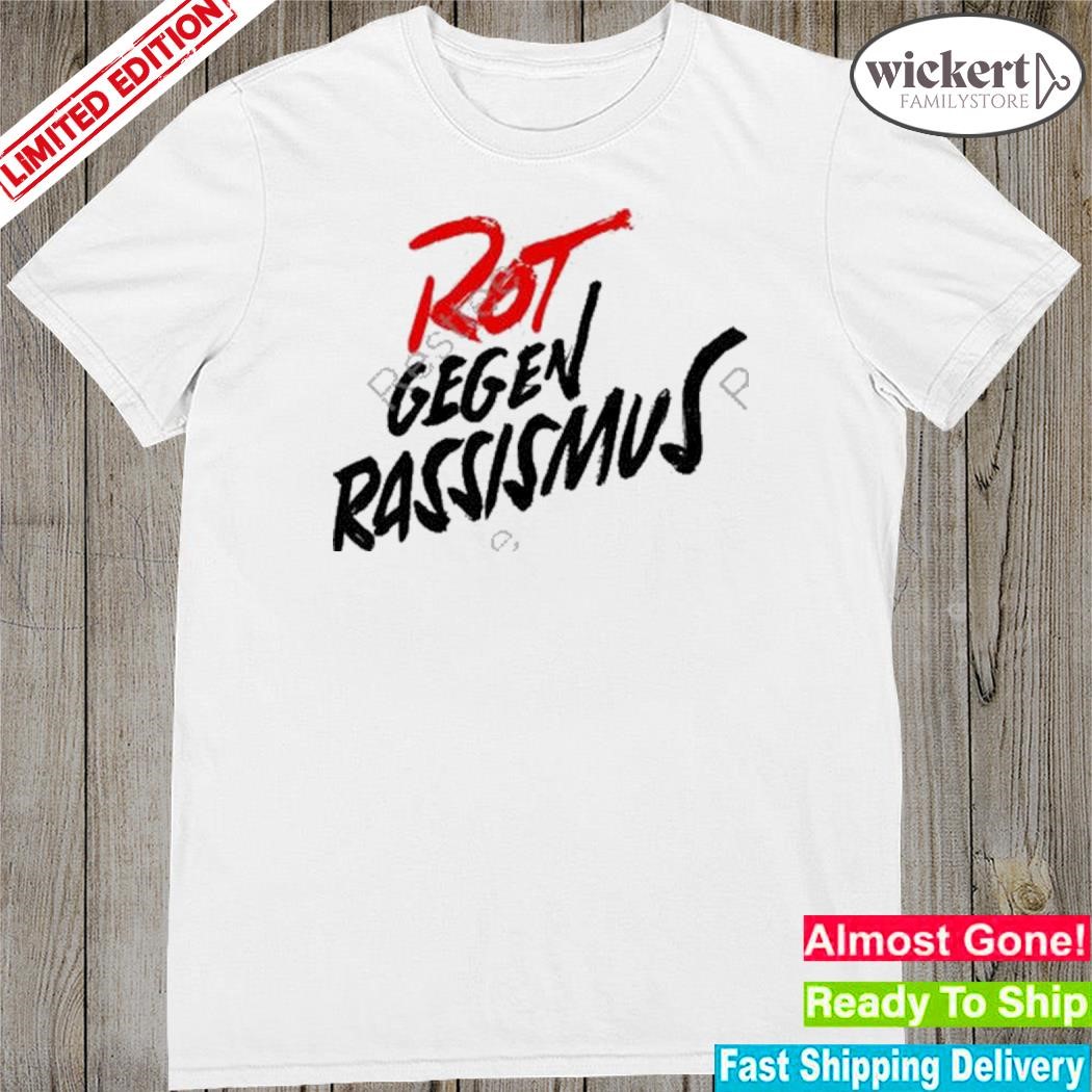 Official rot Gegen Rassismus T-Shirt