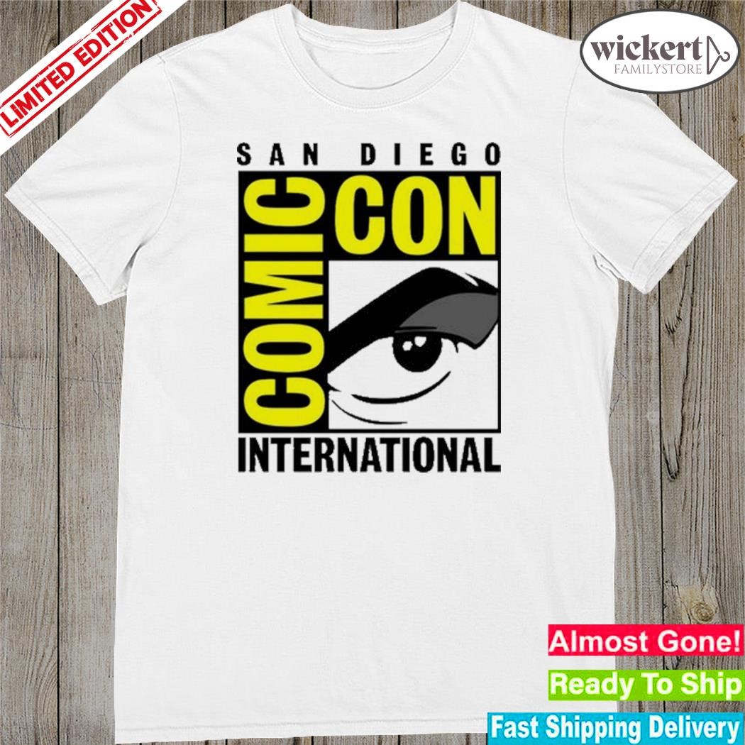 Official san diego comic con international shirt