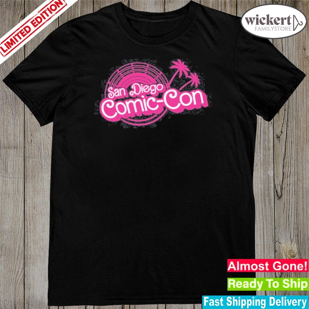 Official san diego comic con new shirt