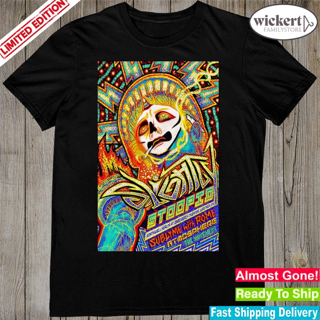 Official slightly stoopid august 26 2023 wantagh ny poster shirt