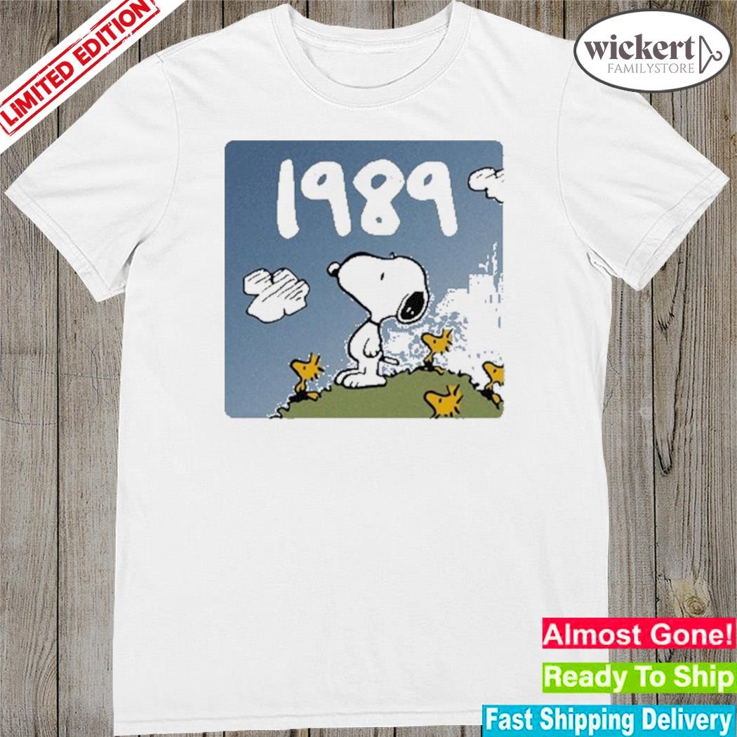 Official snoopy Swift 1989 shirt