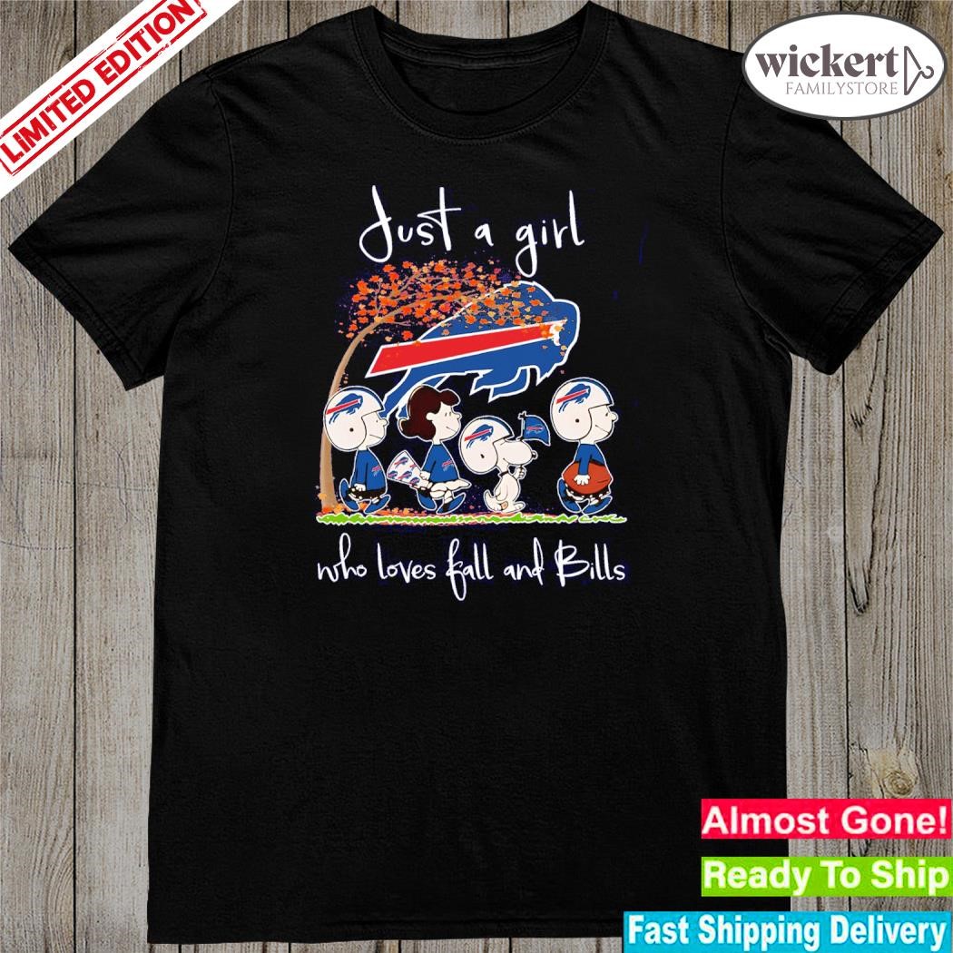 Official snoopy and friends just a girl who loves fall and bills shirt
