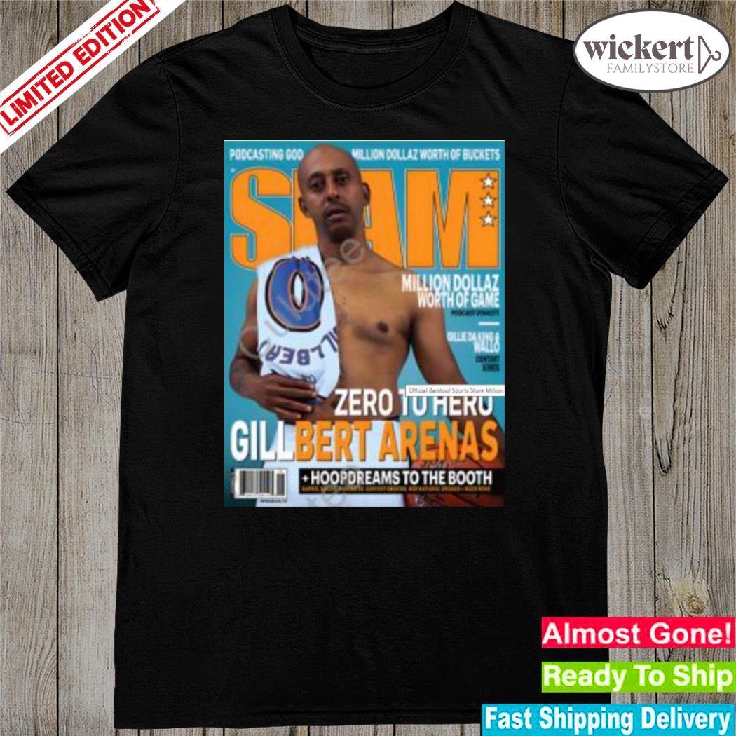 Official sports million dollaz worth of game mdwog x slam gilbert shirt