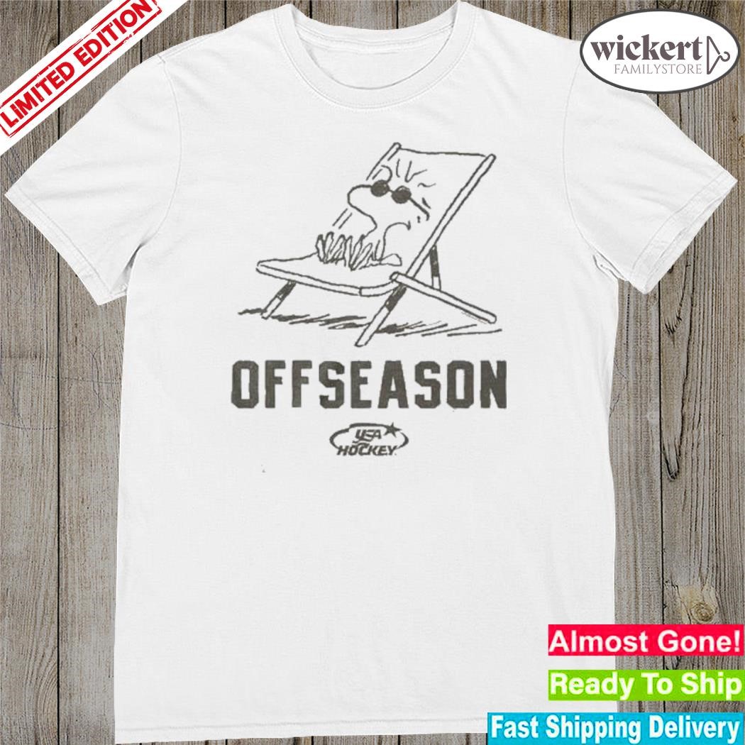 Official streaker sports x Peanuts usa hockey offseason lounge 2023 shirt