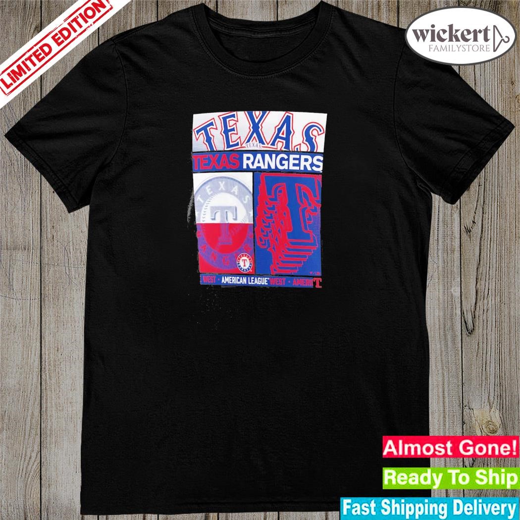 Official texas Rangers Fanatics Branded In Good Graces T-Shirt