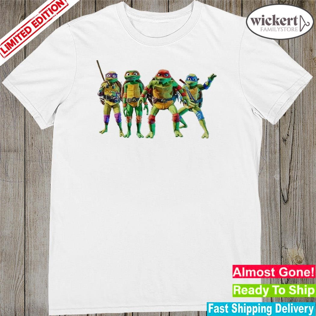 Official the Session Skate Sim Mutant Mayhem Teenage Mutant Ninja Turtle T-Shirt