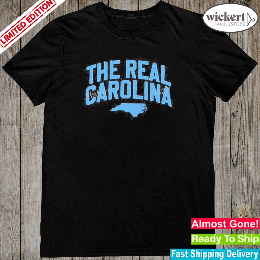 Official the real carolina nc cap shirt