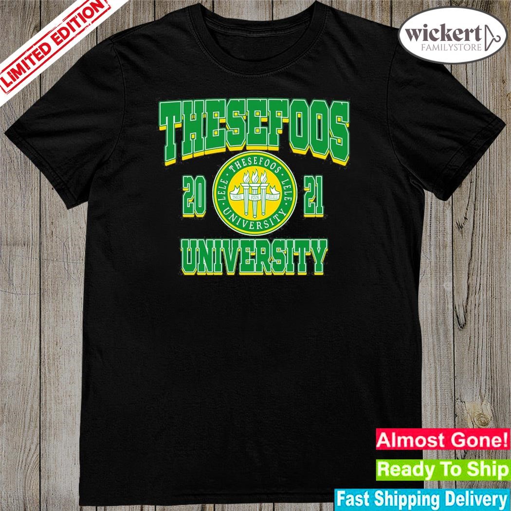 Official these foos class of 21 shirt